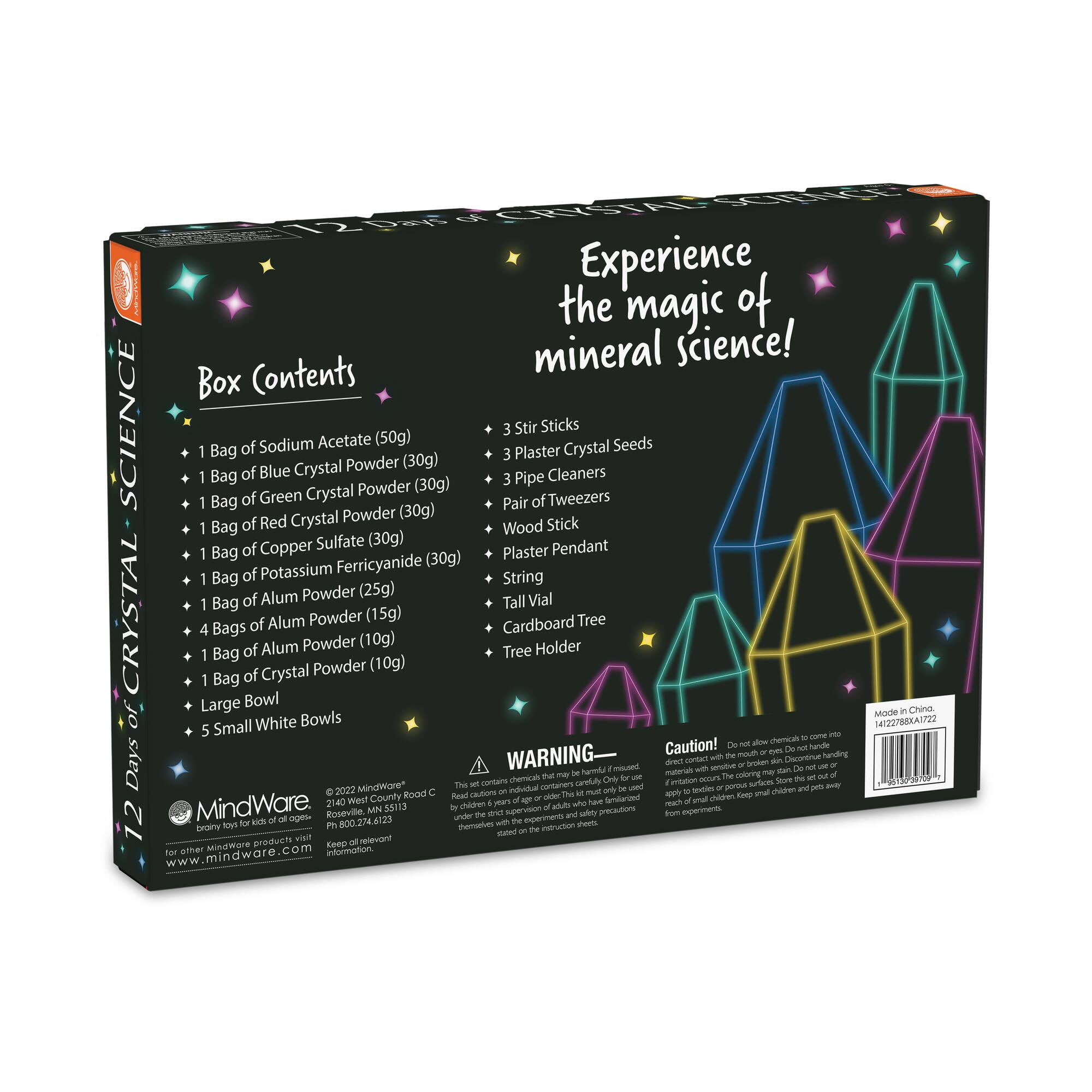 MindWare® 12 Days of Crystal Science